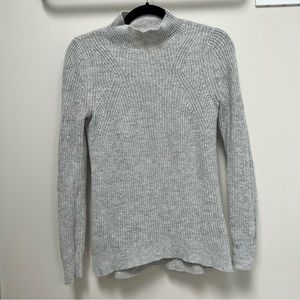 Nordstrom BP grey cowl neck knit sweater